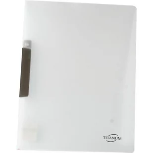 Titanum Skoroszyty A4 transparentna 400g (SKPBK) - Szkolne artykuły papiernicze - miniaturka - grafika 2