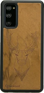 BeWood Drewniane Etui Samsung Galaxy S20 FE JELEŃ IMBUIA - Etui i futerały do telefonów - miniaturka - grafika 1