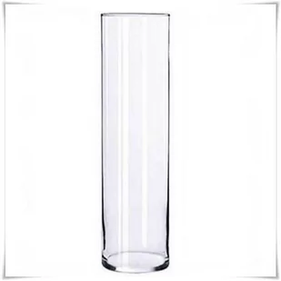 Wazon szklany cylinder H-50 cm D-12 cm zatapian - Wazony i flakony - miniaturka - grafika 1