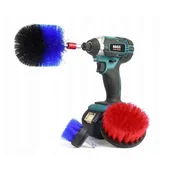 Pozostałe narzędzia ogrodowe - Szczotki na wiertarkę zestaw 3 szt. - miniaturka - grafika 1