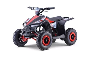 Quad Highper na akumulator Czerwony 35km/h + Silnik bezszczotkowy 1000W + Koła pompowane + Regulacja siedzenia - Tory, garaże, parkingi - miniaturka - grafika 3