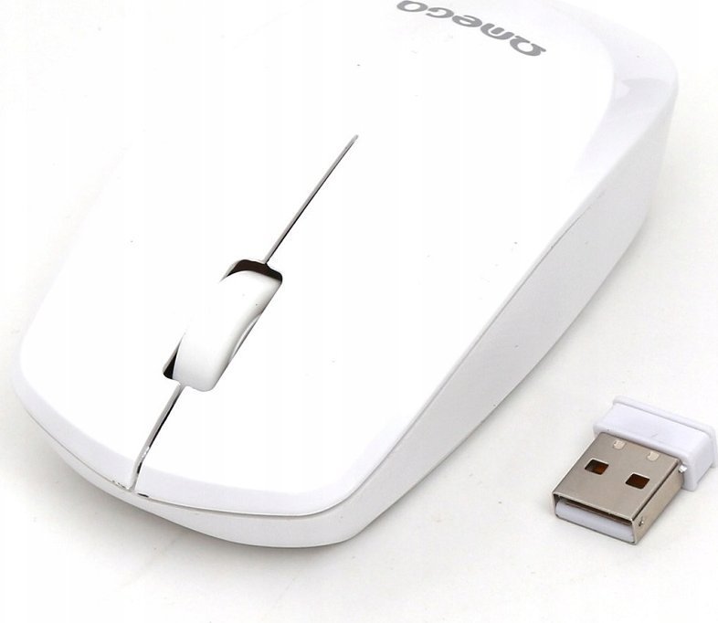Omega OMEGA MOUSE WIRELESS 1200DPI WHITE [45865]