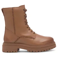 Botki damskie - Trapery Lasocki RST-WHETHER-06 Brązowy - miniaturka - grafika 1