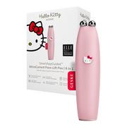 Szczoteczki do twarzy - Geske, Urządzenie do mikroprądowego liftingu twarzy 6w1 Hello Kitty z aplikacją, różowe - miniaturka - grafika 1