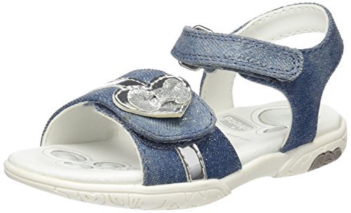 Chicco Sandały dziewczęce Cipriana Plateau, niebieski - niebieski jeans - 25 EU