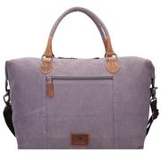 Walizki - Greenburry Greenburry Vintage Hemp Weekender Torba podróżna 40 cm light grey 5920-29 - miniaturka - grafika 1