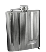 Piersiówki - Piersiówka Ze Stali Nierdzewnej Paski/ Gentelo - miniaturka - grafika 1