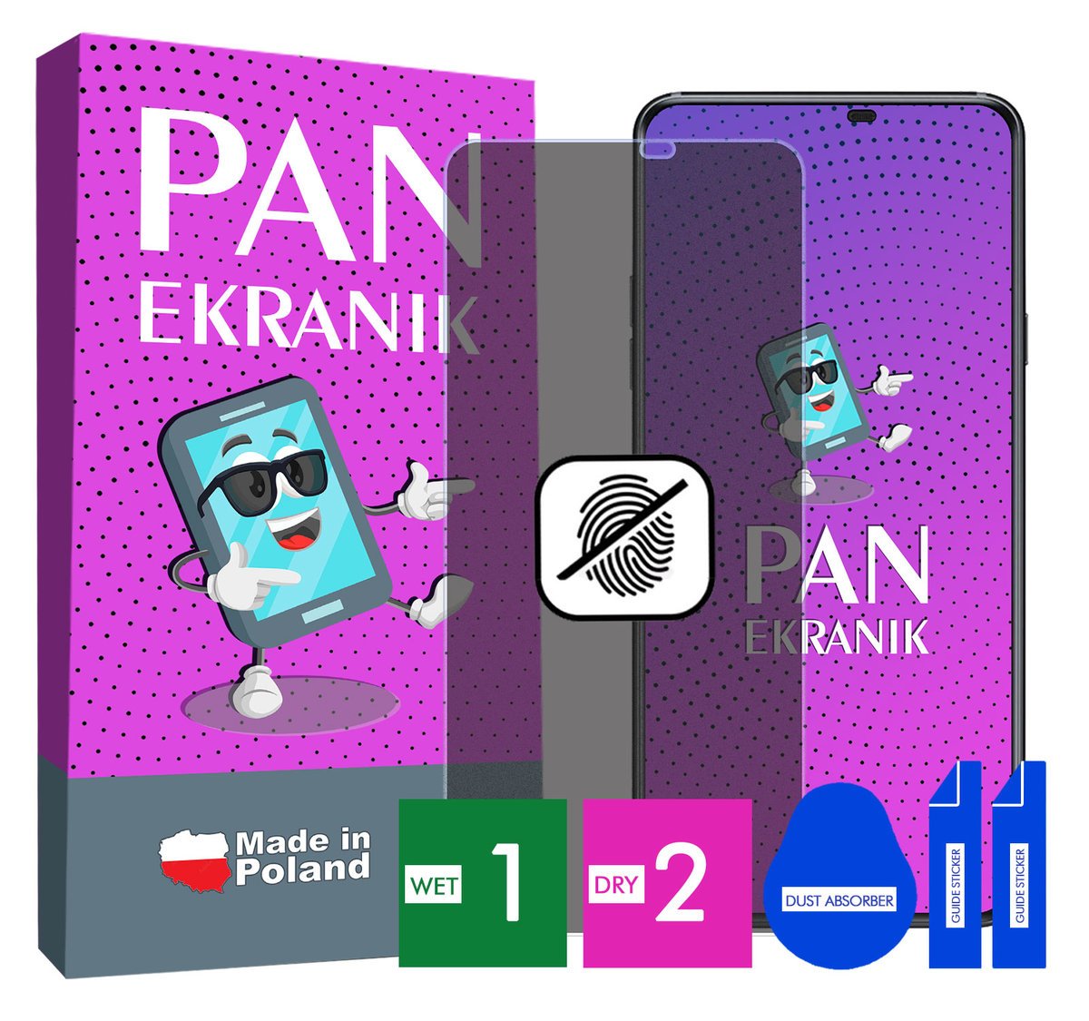 FOLIA 5D PRYWATYZUJĄCA MATOWA DO LG G7 THINQ CAŁY EKRAN ORYGINALNA