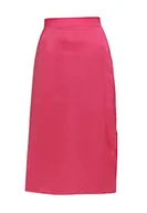 Spódnice - swirlie Damska spódnica midi 77134108, różowa, M, Rosa, M - miniaturka - grafika 1
