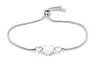 Bransoletki - Tommy Hilfiger Biżuteria damska bransoletka łańcuszkowa ze stali nierdzewnej - 2780670, Jeden rozmiar, Stal nierdzewna, Bez kamieni szlachetnych - miniaturka - grafika 1