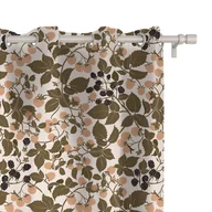 Zasłony - Zasłona AUTUMN wzór AT05 | maliny i jeżyny 150 x 160 cm tkanina zaciemniająca - miniaturka - grafika 1