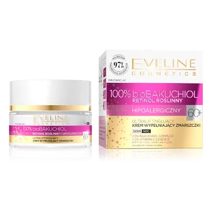 Eveline 100% Bio Bakuchiol Ultraliftingujący Krem wypełniający zmarszczki 60+ na dzień i noc 50ml - Kremy do twarzy - miniaturka - grafika 2