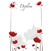 Dyplomy i okładki - Beniamin Beniamin Dyplom okolicznościowy Maki WIKR-1054557 - miniaturka - grafika 1