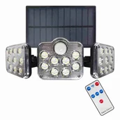 Lampy ogrodowe - Naświetlacz Solarny Flexi Potrójny EKO9152 - Milagro - miniaturka - grafika 1