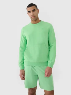 4F Bluza dresowa nierozpinana bez kaptura męska - zielona XXL - Bluzy męskie 4F Bluza dresowa nierozpinana bez kaptura męska - zielona XXL - Bluzy męskie - miniaturka - grafika 1