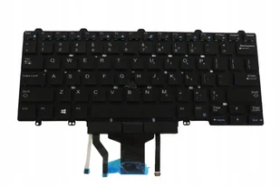 Nowa Klawiatura Podświetlana do Dell Latitude 5480 5490 7480 7490 - Części i akcesoria do laptopów Nowa Klawiatura Podświetlana do Dell Latitude 5480 5490 7480 7490 - Części i akcesoria do laptopów - miniaturka - grafika 1