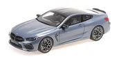 Samochody i pojazdy dla dzieci - Bmw M8 Coupe – Blue Metallic – 2020 1:18 Minichamps 110029024 - miniaturka - grafika 1