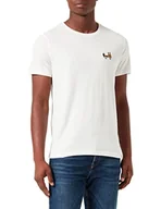 Koszulki męskie - Blend Męski T-shirt 20714562, 110602/śnieżnobiały, L - miniaturka - grafika 1