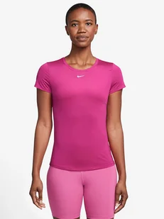 Nike Koszulka sportowa w kolorze różowym - Koszulki sportowe damskie - miniaturka - grafika 1