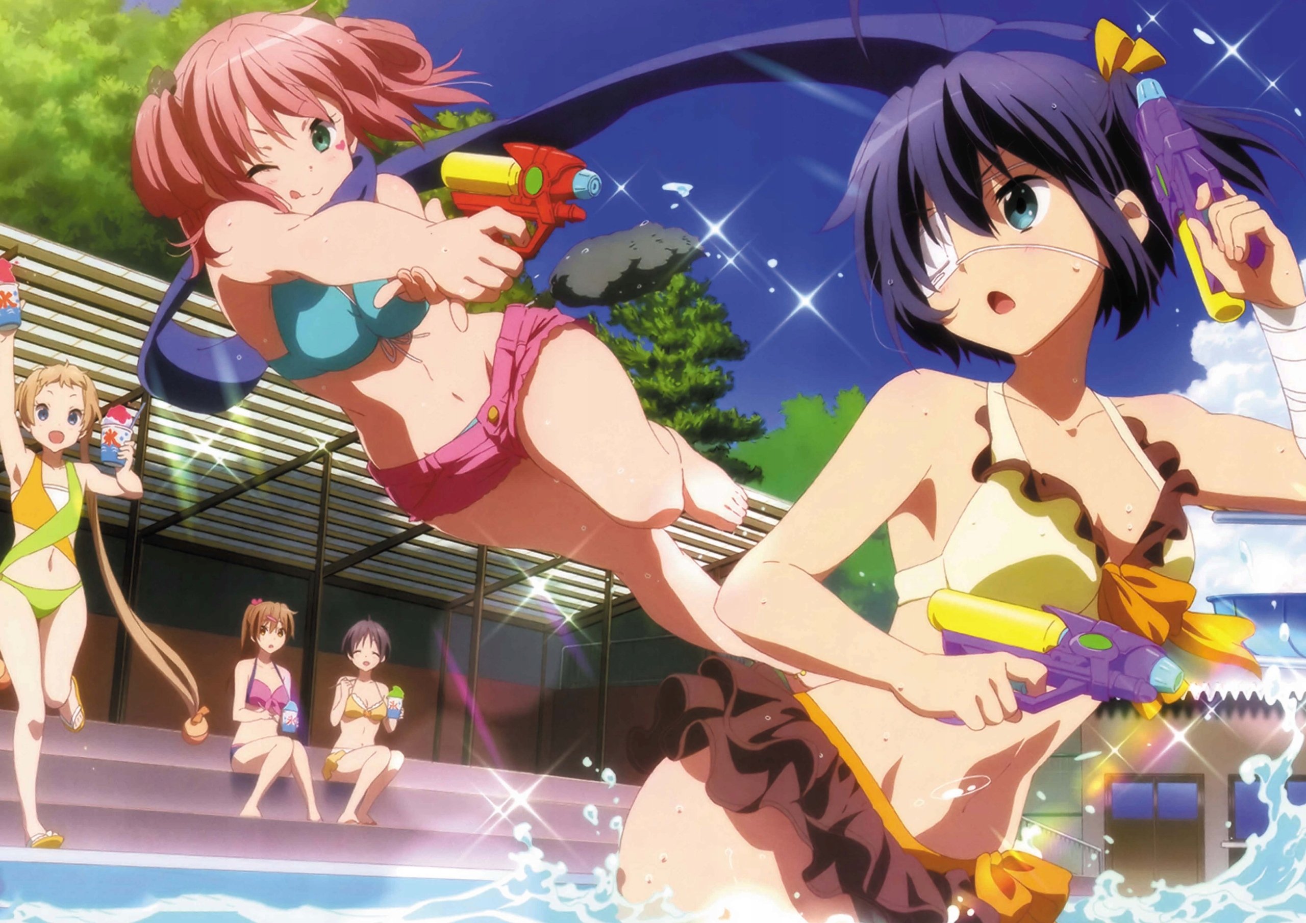 Plakat A1 anime manga Chuunibyou demo Koi ga Shitai! Love, Chunibyo