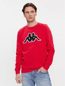Bluzy męskie - Kappa Bluza Airvit 3032BZ0 Czerwony Regular Fit - miniaturka - grafika 1