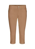 Spodnie damskie - SOYACONCEPT Spodnie damskie, Desert Brown, 33W (Regularny) - miniaturka - grafika 1