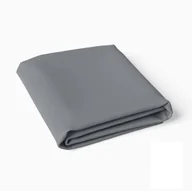 Prześcieradła dla dzieci - Prześcieradło bawełna nieprzemakalne 120x60 ciemny szary - miniaturka - grafika 1