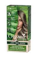 Farby do włosów i szampony koloryzujące - Joanna NATURIA Naturia Organic Farba do włosów 314 popielaty - miniaturka - grafika 1
