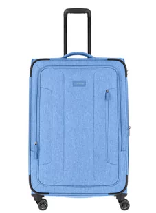 Walizka duża poszerzana Travelite Boja - blue - Walizki - miniaturka - grafika 1