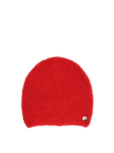 Czapka damska Tamaris Biga beanie czerwona - Czapki damskie - miniaturka - grafika 1