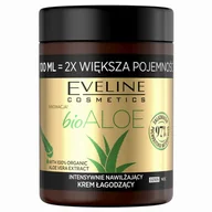 Kremy do twarzy - EVELINE Bio Aloe krem łagodzący intensywnie nawilżający 100ml - miniaturka - grafika 1
