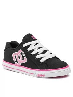 Buty dla dziewczynek - DC Shoes Tenisówki Chelsea Tx ADGS300098 Czarny - grafika 1