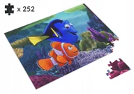 Puzzle - PUZZLE GDZIE JEST NEMO DORY +IMIĘ 252 EL. - miniaturka - grafika 1
