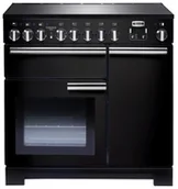 Kuchenki elektryczne - Kuchnia z płytą indukcyjną FALCON Professional Deluxe 90 Czarny chrom - miniaturka - grafika 1