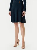 Spódnice - Guess Spódnica mini W5YD65 Z0130 Granatowy Regular Fit - miniaturka - grafika 1
