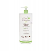 Kosmetyki kąpielowe dla dzieci - Delikatny żel myjący dla niemowląt 2 w 1, 1000 ml Alphanova Bebe Bio - miniaturka - grafika 1