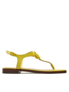 Guess Sandały FLJMIR LEA03 Żółty - Sandały damskie - miniaturka - grafika 1