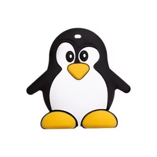 Gryzak silkikonowy Pingwin - Gryzaki dla dzieci - miniaturka - grafika 1