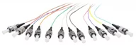 Pigtaile światłowodowe - BKT-ELEKTRONIK Pigtail BKT ST/PC OM2 easy strip 12 color 2m 22QP510C.2 - miniaturka - grafika 1