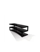 Szafki RTV - Norstone Esse AV Curve – zakrzywiony stolik RTV/Hi‑Fi 110 cm - miniaturka - grafika 1