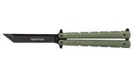Noże - Nóż składany motylek K25 36249 Balisong Green (01RU36249) T 01RU36249 - miniaturka - grafika 1