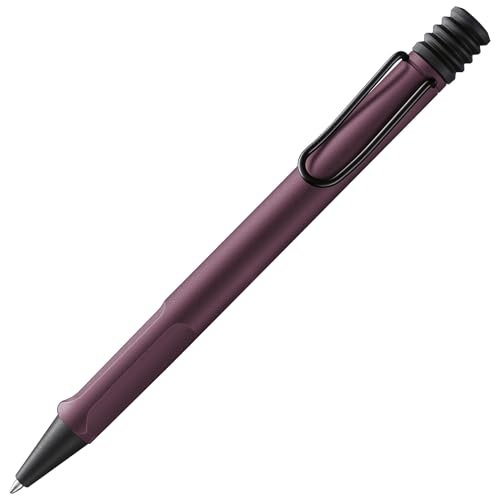 Lamy safari scarlet długopis – ponadczasowy, klasyczny długopis z ergonomicznym uchwytem i wytrzymałym tworzywem sztucznym ASA – w zestawie wkład o dużej pojemności M 16 o szerokości kreski M w