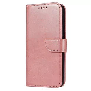 Magnet Case elegancki futerał etui pokrowiec z klapką i funkcją podstawki Samsung Galaxy A32 5G różowy - Etui i futerały do telefonów - miniaturka - grafika 2