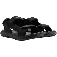 Sandały męskie - 4F, Sandały męskie, Midshop shoes, czarny, rozmiar 42 - miniaturka - grafika 1