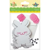 Zabawki kreatywne - Titanum Dekoracja piankowa do złożenia (6szt.) króliczki 395996 - miniaturka - grafika 1