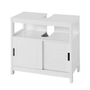 SoBuy FRG128-W szafka pod umywalkę, do łazienki - Szafki łazienkowe - miniaturka - grafika 1