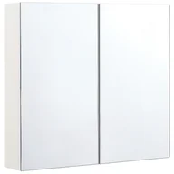 Szafki łazienkowe - Shumee Shumee Szafka łazienkowa wisząca z lustrem 80 x 70 cm NAVARRA 293132 - miniaturka - grafika 1