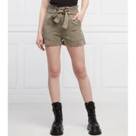 Spodenki damskie - GUESS Szorty JANNA | Regular Fit - miniaturka - grafika 1