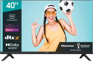 Telewizor Hisense 40A4EG 40" DLED FHD 60Hz Smart TV - Telewizory - miniaturka - grafika 1