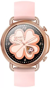 Rubicon Rnbe74-2 Różowy - Smartwatch - miniaturka - grafika 1